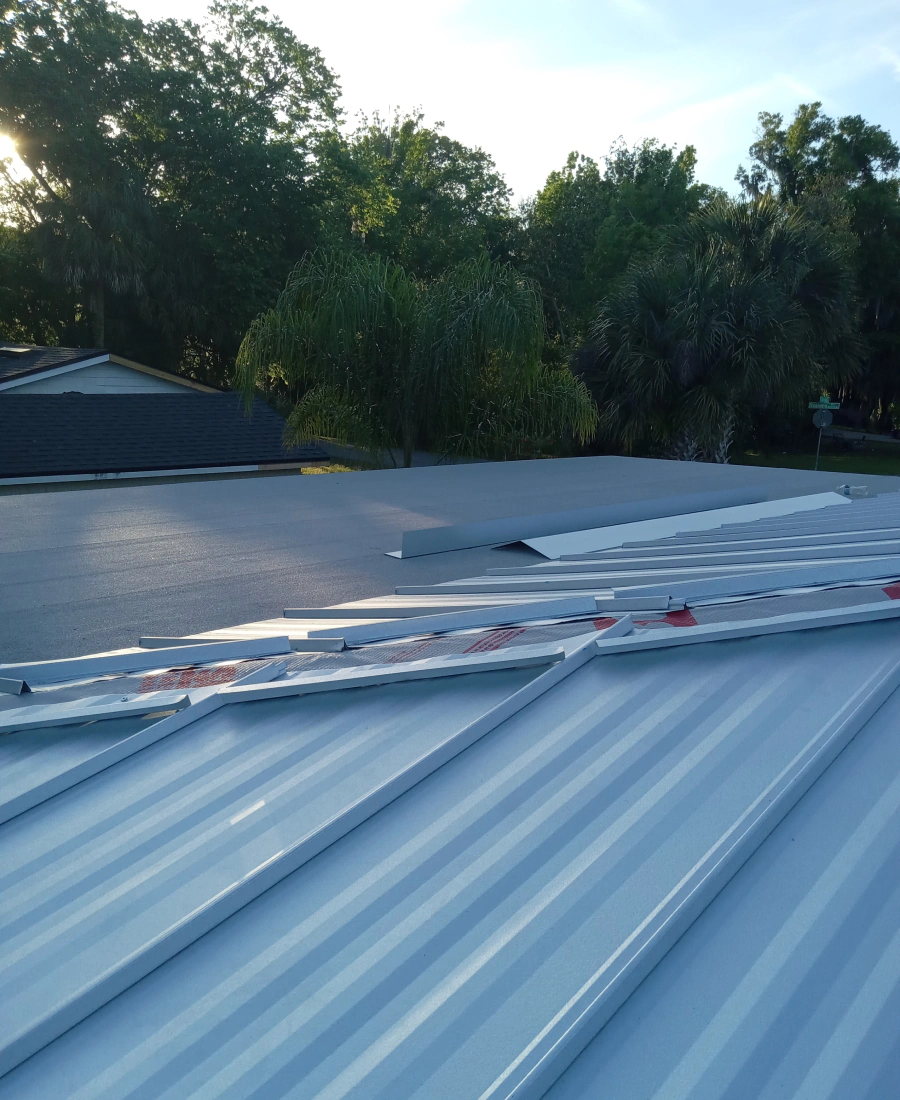 flat roofing installation